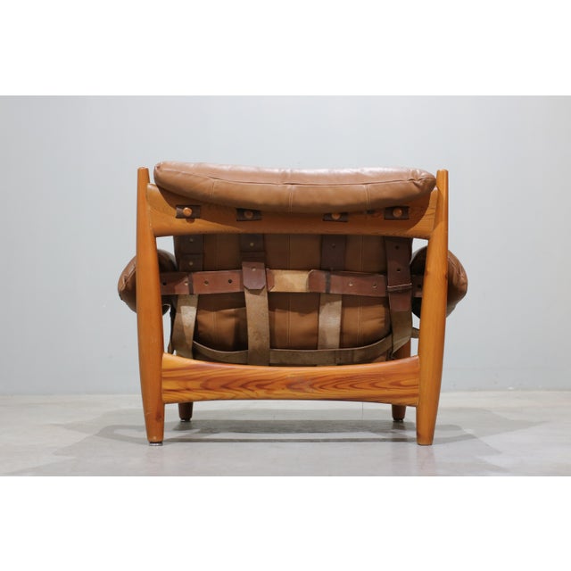 Set of Sheriff Lounge Chair and Ottoman by Sergio Rodrigues for ISA, 1960s For Sale - Image 4 of 14