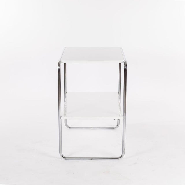 Bauhaus White Shelf by Marcel Breuer, 1930s For Sale - Image 3 of 5