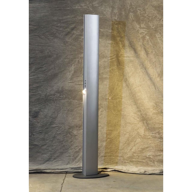 Colubna Type Floor Lamp in Metal For Sale - Image 9 of 11