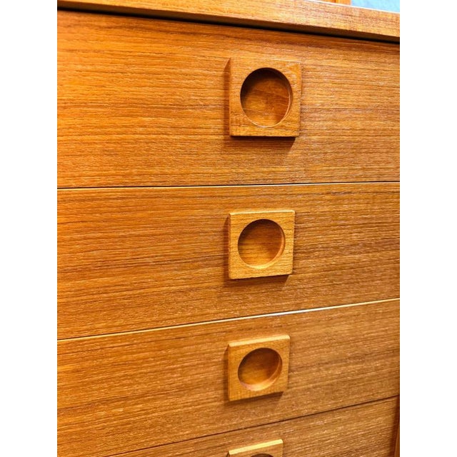 1970s Danish Teak Wall Unit attributed to Sejling Skabe, 1970s For Sale - Image 5 of 8