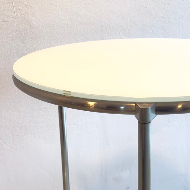 Metal Vintage Ikea "Strind" Mobile Side Table & Serving Trolley - Out of Production For Sale - Image 7 of 13