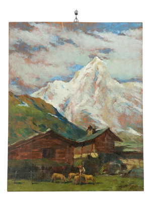 Mario Moretti Foggia, Oil on Panel