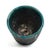 Black Green Metal Coating Artide Vase Mangkuk Ceramic Bowl by Laab Milano For Sale - Image 6 of 8