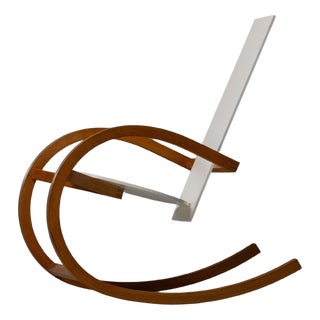 Rocking Chair by Torben Skov for Nordik Andels Eksport, Denmark, 1989 For Sale