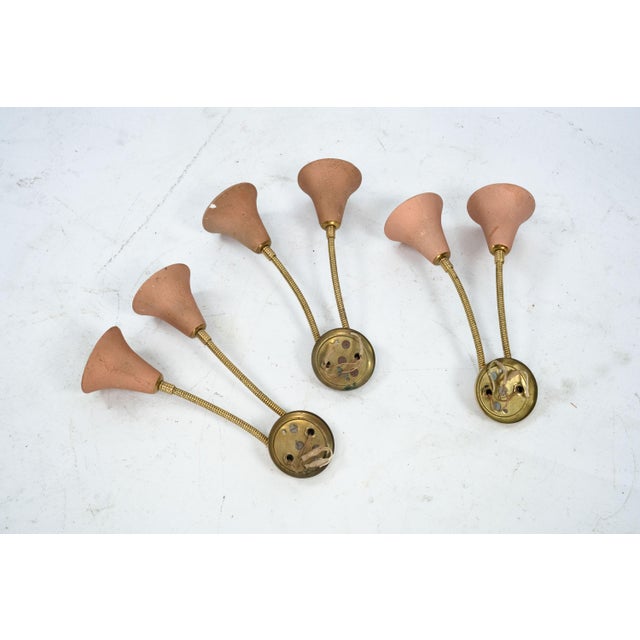 Mid-Century Wall Sconces in the style of Arredoluce, Italy, 1950s, Set of 3 For Sale - Image 9 of 12