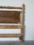 Vintage Coastal Organic Pickled Ash & Woven Rush Twin Headboards – Pair For Sale - Image 9 of 12