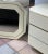 Commode with Mirror Ensemble, Set of 3 For Sale - Image 6 of 12