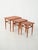 1950s Scandinavian Teak Nesting Tables, 1960s, Set of 3 For Sale - Image 5 of 10