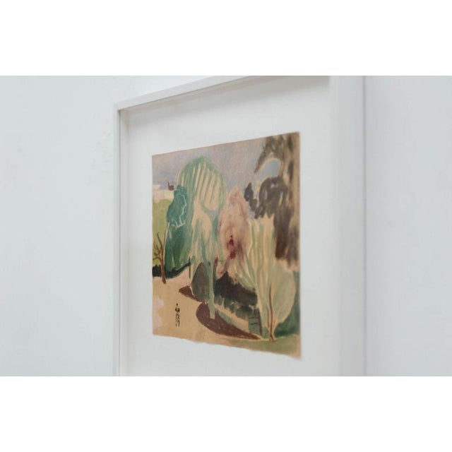 Paper Frederik Lizen, Stadspark, Artwork on Paper For Sale - Image 7 of 11