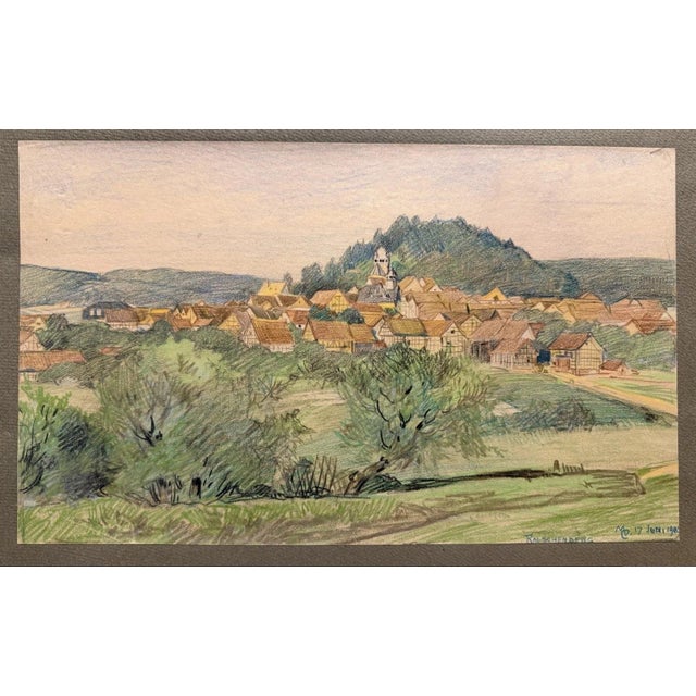 Hans Meyer-Kassel, Rauschenberg, Oil Painting on Canvas For Sale - Image 13 of 13