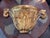 Carved Italian giltwood from the 19th century, with a shell and acanthus leaves across the front, scrolled ends and a...