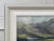 Charles Wyatt Warren, Mountain Lake Landscape Impasto Oil Painting by 20th Century British Artist, Mid-20th Century For Sale - Image 12 of 13