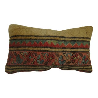 Antique Persian Serab Bolster Rug Pillow For Sale