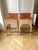 Pair of Jack counter stools by American design brand Lostine, handcrafted in Philadelphia. Featuring sculptural sycamore...