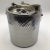 Stainless Steel Double Wall Insulated Ice Bucket With Ice Tongs by Tamari For Sale - Image 4 of 13