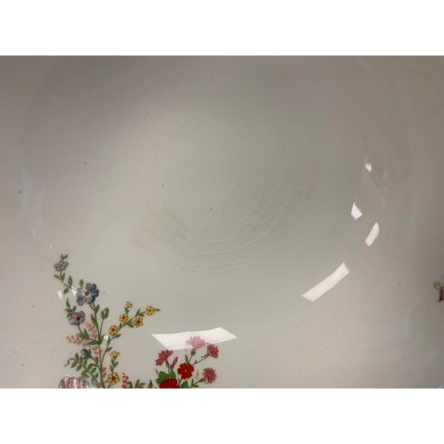 1950s 1950s Staffordshire Myott "Devon" Veggie Bowl For Sale - Image 5 of 8