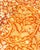 Textile Mogul, One-of-a-Kind Hand-Knotted Area Rug in Orange, 8' 2" x 8' 4" For Sale - Image 7 of 8