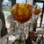French Saint Louis "Maharadja" Amber & Clear Crystal Candelabra For Sale - Image 3 of 10