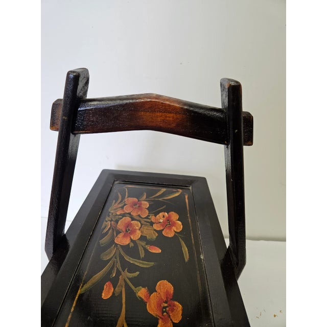 Beautifully constructed and painted wooden Chinese carrying box. Top slides open. Excellent condition and quality. Last...