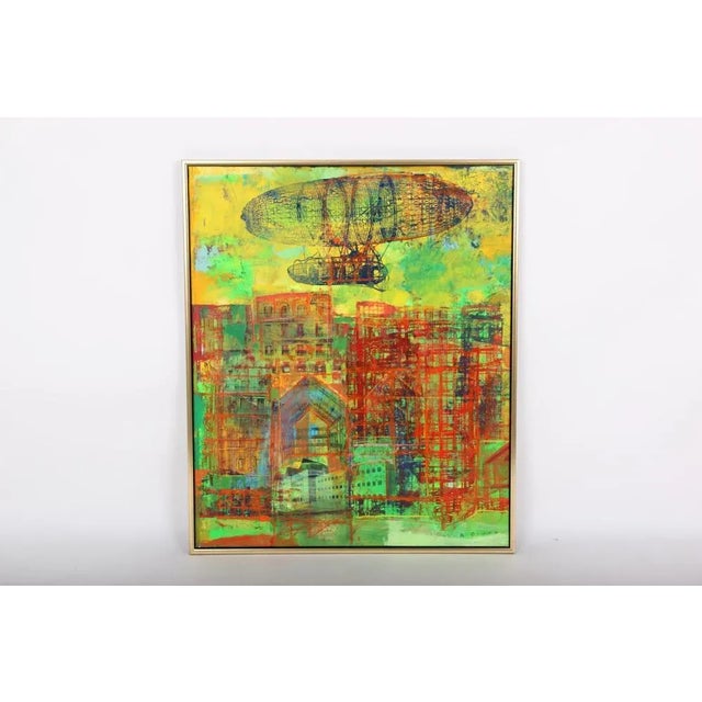 Early 21st Century Andrei Bludov, Painting, Acrylic & Mixed Media on Canvas For Sale - Image 5 of 5