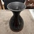 Italian 1970s Modern Gray and Black Ceramic Italian Vase by Ceramiche Santambrogio For Sale - Image 3 of 12