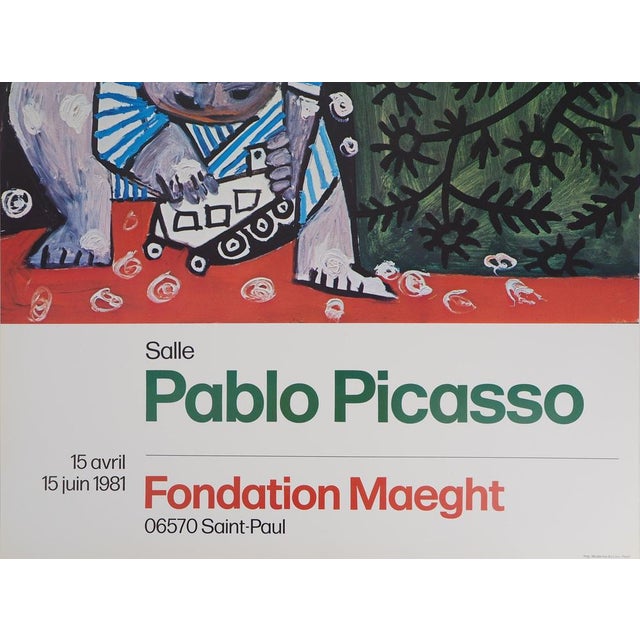 Claude en Marinière Poster after Pablo Picasso For Sale - Image 6 of 8