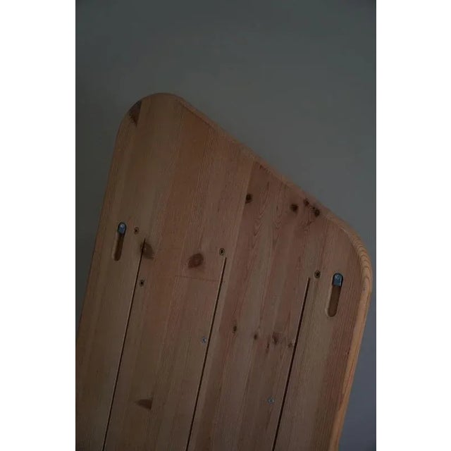 Danish Modern Sculptural Wall-Mounted Coat Rack in Pine, 1980s For Sale - Image 10 of 13