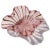 Pink Vintage Murano Fratelli Toso Pink White Copper Aventurine Ribbons Italian Large Art Glass Bowl For Sale - Image 8 of 8