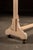 Early 20th Century Industrial Rolling Wooden Garment Rack in Beige For Sale In Chicago - Image 6 of 7