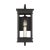 2020s Chapman & Myers by Visual Comfort Studio Cupertino 1-Light Outdoor Small Bracket Lantern Sconce in Textured Black For Sale - Image 5 of 5