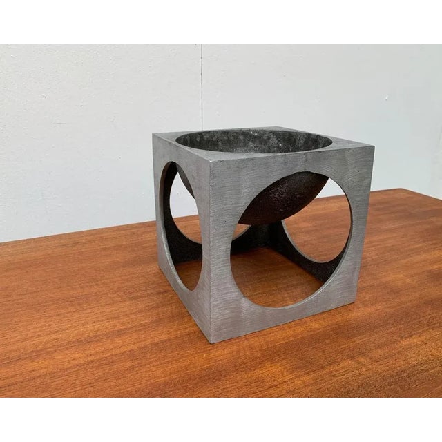 Lorenzo Burchiellaro, Mid-Century Italian Modernist Cube Sculpture For Sale - Image 5 of 18