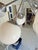 1970’s Mid-Century Modern Lightolier 12-Light Atomic Chrome & Milk Glass Sputnik Chandelier For Sale In Miami - Image 6 of 12
