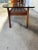 Mid Century Modern Slotted Coffee Table With Surfboard Glass Top | in Harvey Probber Style For Sale - Image 11 of 12