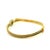 1970s Italian 14k Gold Diamond Flexible Bangle Bracelet For Sale In Miami - Image 6 of 12