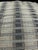 S. Harris Rocket Stripe in the Colorway Platinum Pillow Cover - 20" X 20" For Sale - Image 4 of 8