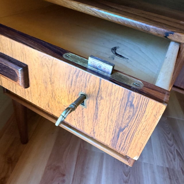Mid-Century Modern Mid Century Danish Desk For Sale - Image 3 of 10