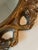 Wood Vintage Hollywood Regency Oval Mirror For Sale - Image 7 of 14