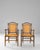 1900s French Louis XIII Wooden Armchairs With Cane Seats & Backs - A Pair For Sale - Image 9 of 18