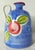 Vintage C1980s Italian Hand Painted Floral Syrup Pitcher W/ Handle Italy For Sale - Image 4 of 7