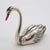 Vintage Italian Handmade Silver Swan, 1980s For Sale - Image 6 of 11