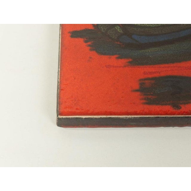 Ceramic Wall Hanging, 1960s For Sale - Image 5 of 7