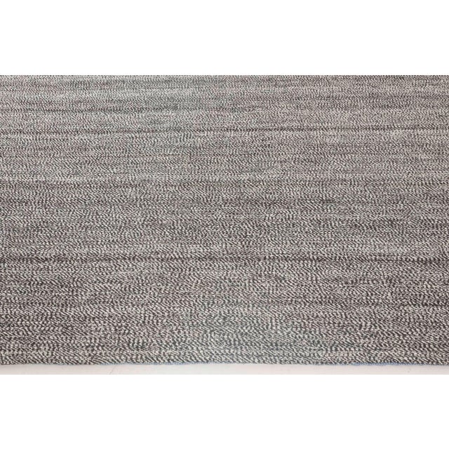 Contemporary Bauer Minimalist Handmade Wool Rug by Doris Leslie Blau For Sale - Image 4 of 6
