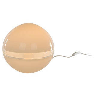 White Lt 230 Table Lamp by Carlo Nason for a.v. Mazzega, 1970s For Sale