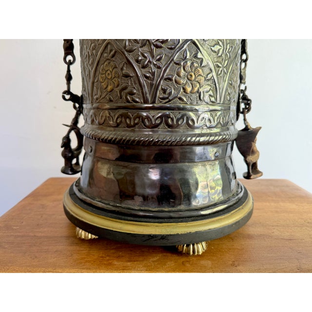 Frederick Cooper Vintage Anglo Indian Lantern Lamp For Sale - Image 4 of 9