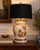 Chinoiserie Large Vintage Chinoiserie Crackle Glaze Ginger Jar Table Lamp For Sale - Image 3 of 4