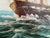 Nautical Late 20th Century Charley - Original Marine Oil Painting Tall Ship on Open Sea Nautical Seascape For Sale - Image 3 of 11