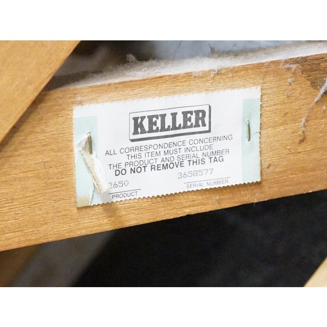 Keller Furniture Solid Cherry Early American Colonial Revival 24" Four Drawer Nightstand 2650 For Sale - Image 13 of 14