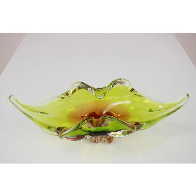 - Made in Czechoslovakia - Made of glass - Re-polished - has some signs use - good, original condition. This piece is...