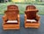 Textile Pair of Vintage 1970s Swivel Rocker Chairs - Bronze Tufted Velvet (Kroehler/Middletown) For Sale - Image 7 of 17