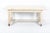 French Bleached Oak Table on Castors For Sale - Image 4 of 11